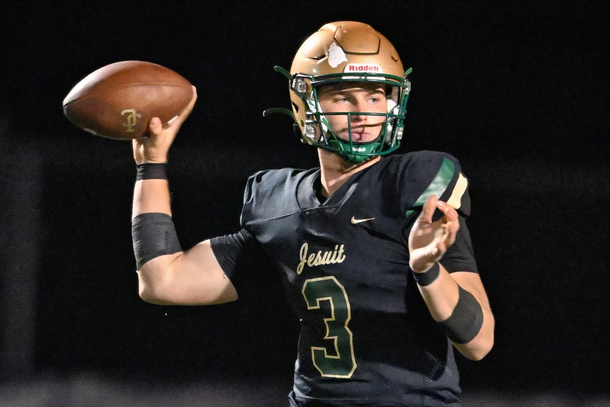 Trey Cleeland (Jesuit) photo by Leon Neuschwander 
